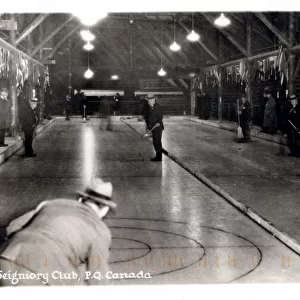 Curling Rink Seigniory Club, P. Q. Canada