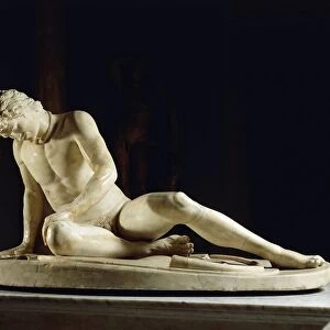 Dying Gaul or Capitoline Gaul, Roman marble copy of Hellenistic bronze original from Pergamon