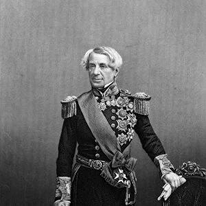 Edmund Lyons, lst Baron Lyons (1790-1858) British naval commander, c1860. Rear-Admiral