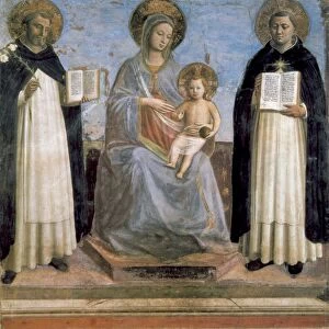 Fra Angelico (Guido di Pietro / Giovanni da Fiesole c1400-55) Italian painter. Virgin