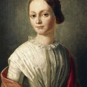 Germany, Zwickau, Portrait of Clara Josephine Wieck Schumann