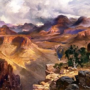 Grand Canyon of the Colorado, 1908. Thomas Moran (1837-1926) English-born American artist