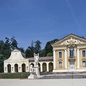 Italy, Veneto, Maser, Treviso province, Palladian Villas, Villa Barbaro