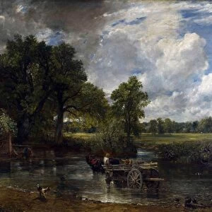 John Constable (1776-1837) English landscape painter The Hay Wain