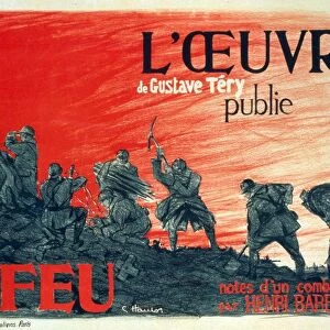 Le Feu, 1916, novel by Henri Barbusse, published by L Oeuvre