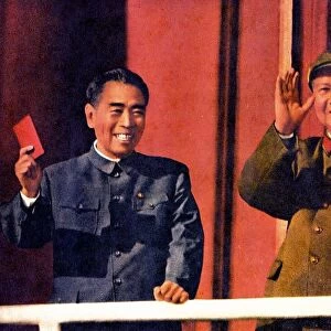 Lin Biao, Mao Tse-tung and Zhou En Lai