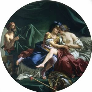 Mars and Venus surprised by Vulcan. Louis Lagrenee, also know as l Aine (1725-1805)