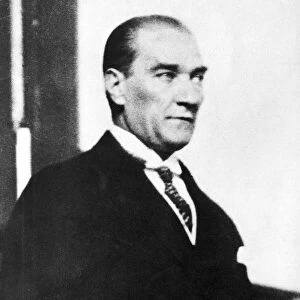 Mustafa Kemel Ataturk (1881-1938) Turkish statesman: leader of Turkish nationalist