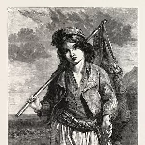 a Neapolitan Fisher Boy. Painted by G. F. Hurlstone. Exhibition of The