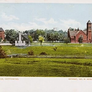 Pennsylvania College, Gettysburg Postcard. 1903, View of Pennsylvania College, renamed Gettysburg College in 1921
