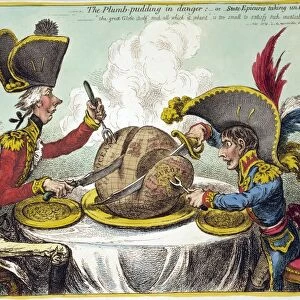 The Plumb-pudding in danger: William Pitt the Younger, British Prime Minister