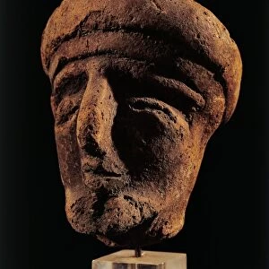Samnites, Anthropomorphic votive clay vessel, from Campania Region, Italy