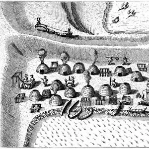 Settlement in Russian Lapland in 1594