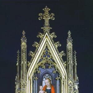 Shrine (Reliquary) of St Ursula, 1489. Gilded, painted wood. Hans Memling (1430 / 1440-1494)