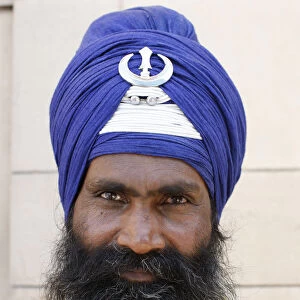 Sikh warrior in Gurdwara Sisganj