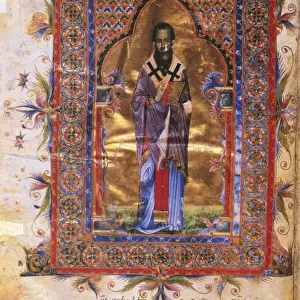 St Basil the Great (c. 329-379) one of greatest Greek fathers of the Christian church