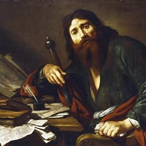 St Paul the Apostle. Claude Vignon (1593-1670). Oil on canvas. Private collection