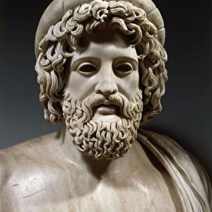Statue of Asclepius, Roman copy of original of 4th century B. C