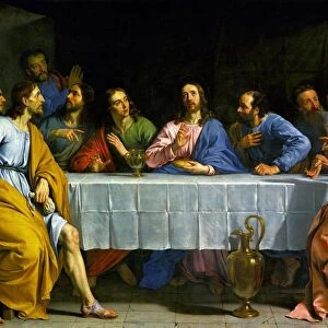 The Last Supper by Philippe de Champaigne (1602-1674) French painter