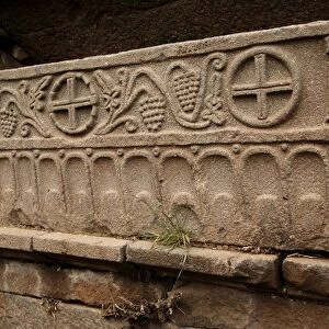 Syria. Mount ad-Duruz. Qanawat. Byzantine sepulchre