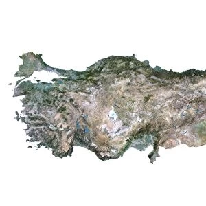Turkey, Satellite Image