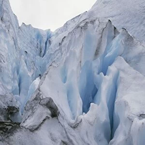 USA, Alaska, Kenai Fjords National Park, Exit Glacier