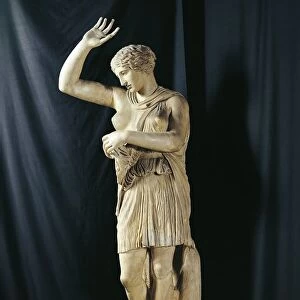 The Wounded Amazon, Hellenistic-Roman copy after the original statue by Polykleitos (circa 465-417 B. C. )
