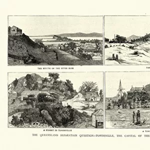 Views of Townsville, Queensland, Australia 19th Century