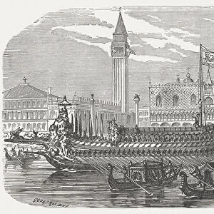 Bucentaur - Galley of the doges of Venice, built 1728