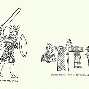 Chain mail armour of the 11th Century, Anglo saxon king