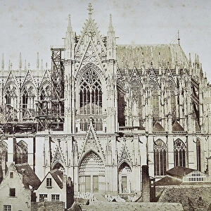Cologne cathedral, 1856