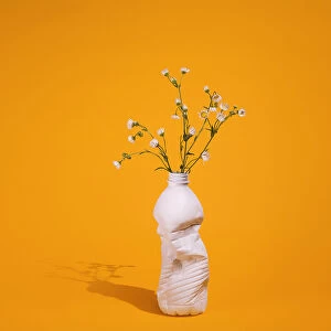 Prairie Wildflowers in a Repurposed Vase