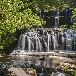 Purakaunui waterfall, Catlins, South Island, New Zealand