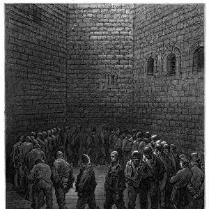 Victorian London - Newgate Prison Exercise Yard