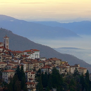 View of Sacro Monte di Varese, Italy
