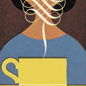 Woman with Coffee Cup
