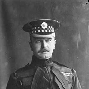 Lt Colonel Sir Victor Mackenzie, who is in command of the 2nd Battalion Scots Guards