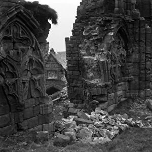 Whitby Abbey ruins, north Yorkshire. 1920