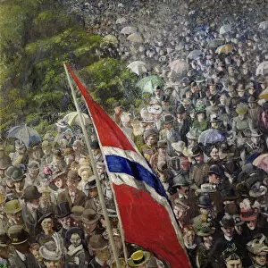 17th May, 1893 (oil on canvas)