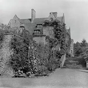 Abbotswood, from Country Houses of the Cotswolds (b/w photo)