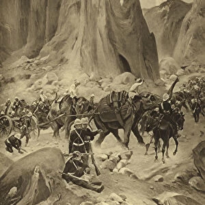 The Abyssinian War, 1868 (gravure)