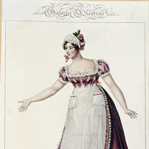 The Actress Mademoiselle Contat in the Role of Suzanne in The Marriage of Figaro