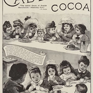 Advertisement, Cadburys Cocoa (engraving)