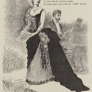 Advertisement, Louis Velveteer (engraving)