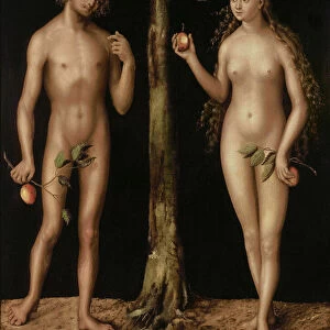 Adam and Eve, 1513 / 15 (oil on panel)