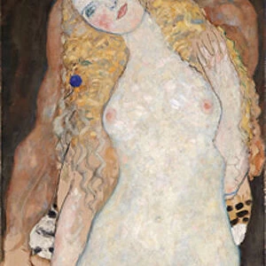 Adam and Eve, 1916-17 (oil on canvas)