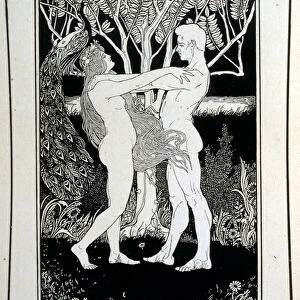 Adam and Eve (innocence), from the book Judah illustrated by Ephraim Moses Lilien