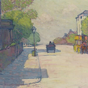Adelaide Road in Sunlight, 1910 (oil on canvas)