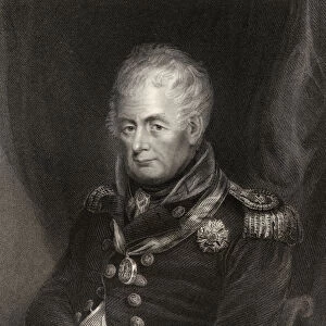 Admiral William Carnegie, engraved by Henry Cook, from National Portrait Gallery