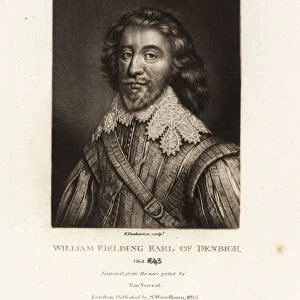 Admiral William Feilding, 1st Earl of Denbigh. 1814 (engraving)